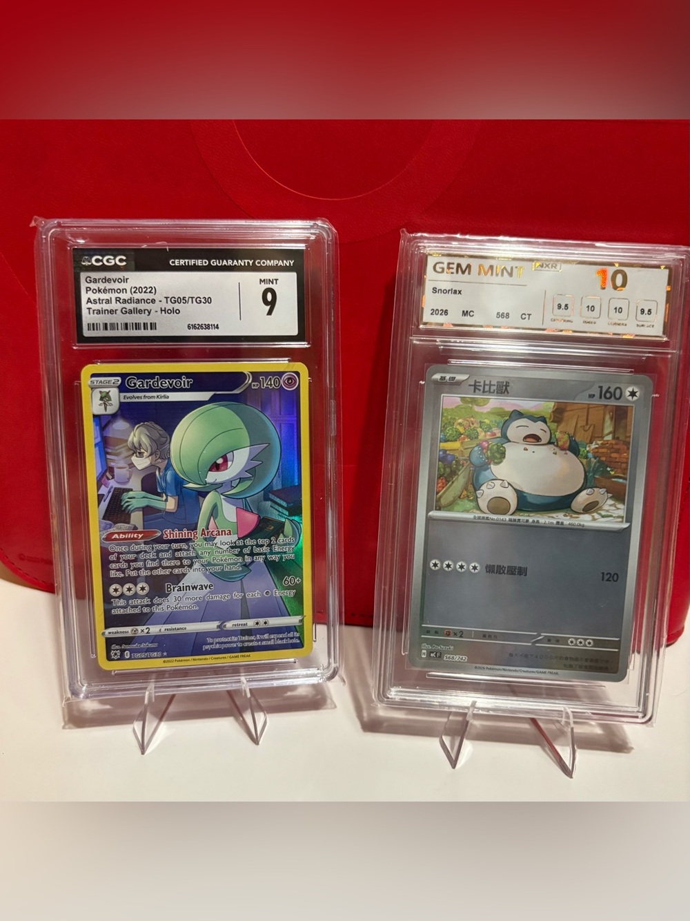 POKEMON- Set of 2 Graded Slabs